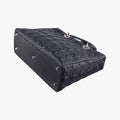 Lady Dior Black lambskin 08-MA-0132レディディオール ブラック ラムスキン 08-MA-0132