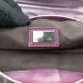 Zucca Vanity Mirror beige×Brown×purple canvas×leather 8BN133 2370-8BN133-MN5-049ズッカ バニティミラー ベージュ×ブラウン×パープル キャンバス×レザー 8BN133 2370-8BN133-MN5-049