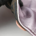 Zucca Vanity Mirror beige×Brown×purple canvas×leather 8BN133 2370-8BN133-MN5-049ズッカ バニティミラー ベージュ×ブラウン×パープル キャンバス×レザー 8BN133 2370-8BN133-MN5-049