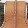 Zucca Vanity Mirror beige×Brown×purple canvas×leather 8BN133 2370-8BN133-MN5-049ズッカ バニティミラー ベージュ×ブラウン×パープル キャンバス×レザー 8BN133 2370-8BN133-MN5-049