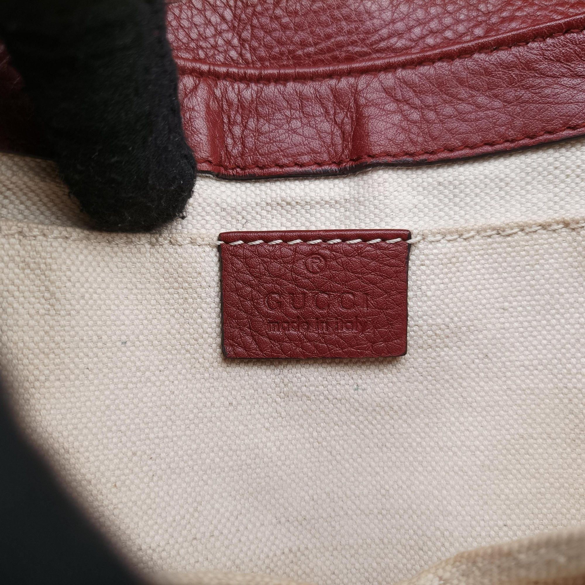 GG Dressage Beige × Red  canvas×leather 296854 G012047158GG ドレサージュ ベージュ × レッド  キャンバス× レザー 296854 G012047158
