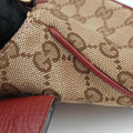 GG Dressage Beige × Red  canvas×leather 296854 G012047158GG ドレサージュ ベージュ × レッド  キャンバス× レザー 296854 G012047158
