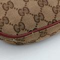 GG Dressage Beige × Red  canvas×leather 296854 G012047158GG ドレサージュ ベージュ × レッド  キャンバス× レザー 296854 G012047158