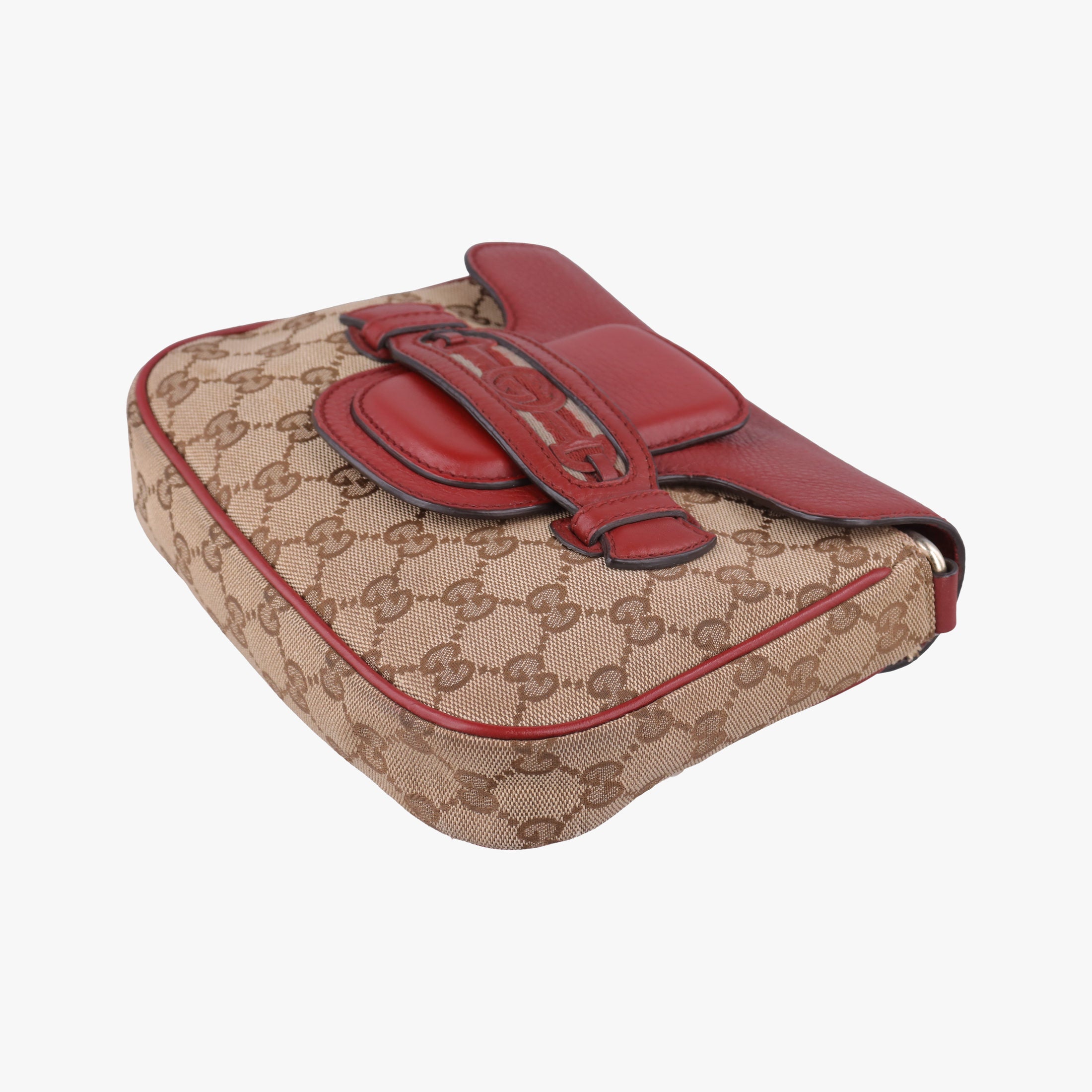 GG Dressage Beige × Red  canvas×leather 296854 G012047158GG ドレサージュ ベージュ × レッド  キャンバス× レザー 296854 G012047158