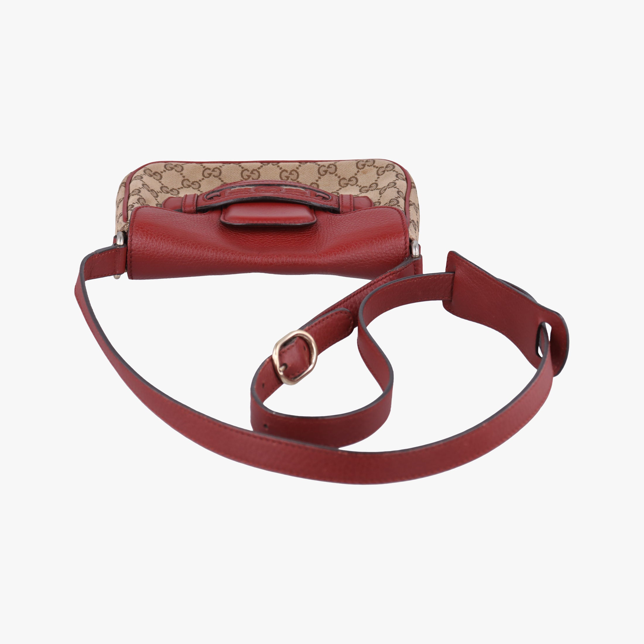GG Dressage Beige × Red  canvas×leather 296854 G012047158GG ドレサージュ ベージュ × レッド  キャンバス× レザー 296854 G012047158
