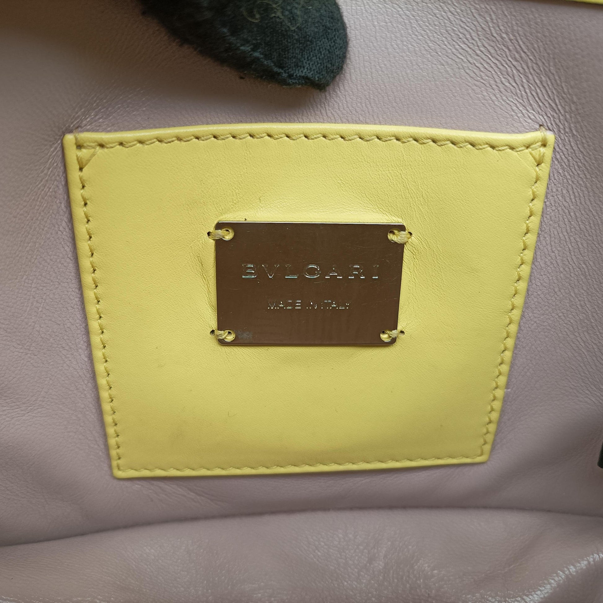 Serpenti Yellow Galuchat Skin×Leather AX.N14.38312セルペンティ イエロー ガルーシャスキン×ザー AX.N14.38312