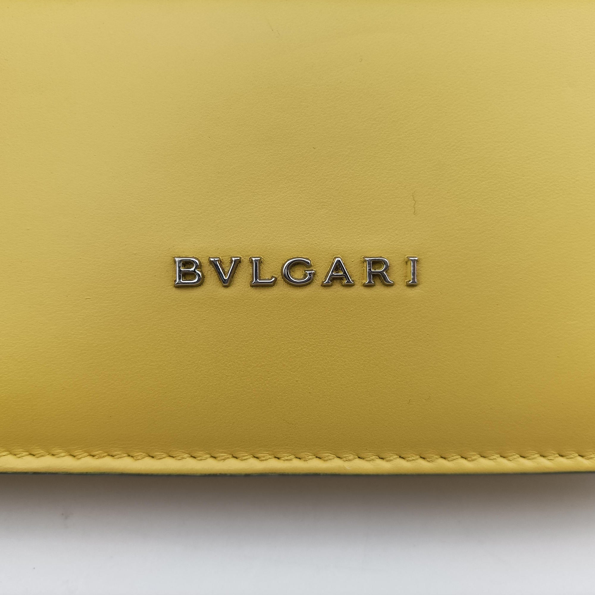 Serpenti Yellow Galuchat Skin×Leather AX.N14.38312セルペンティ イエロー ガルーシャスキン×ザー AX.N14.38312