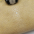 Serpenti Yellow Galuchat Skin×Leather AX.N14.38312セルペンティ イエロー ガルーシャスキン×ザー AX.N14.38312