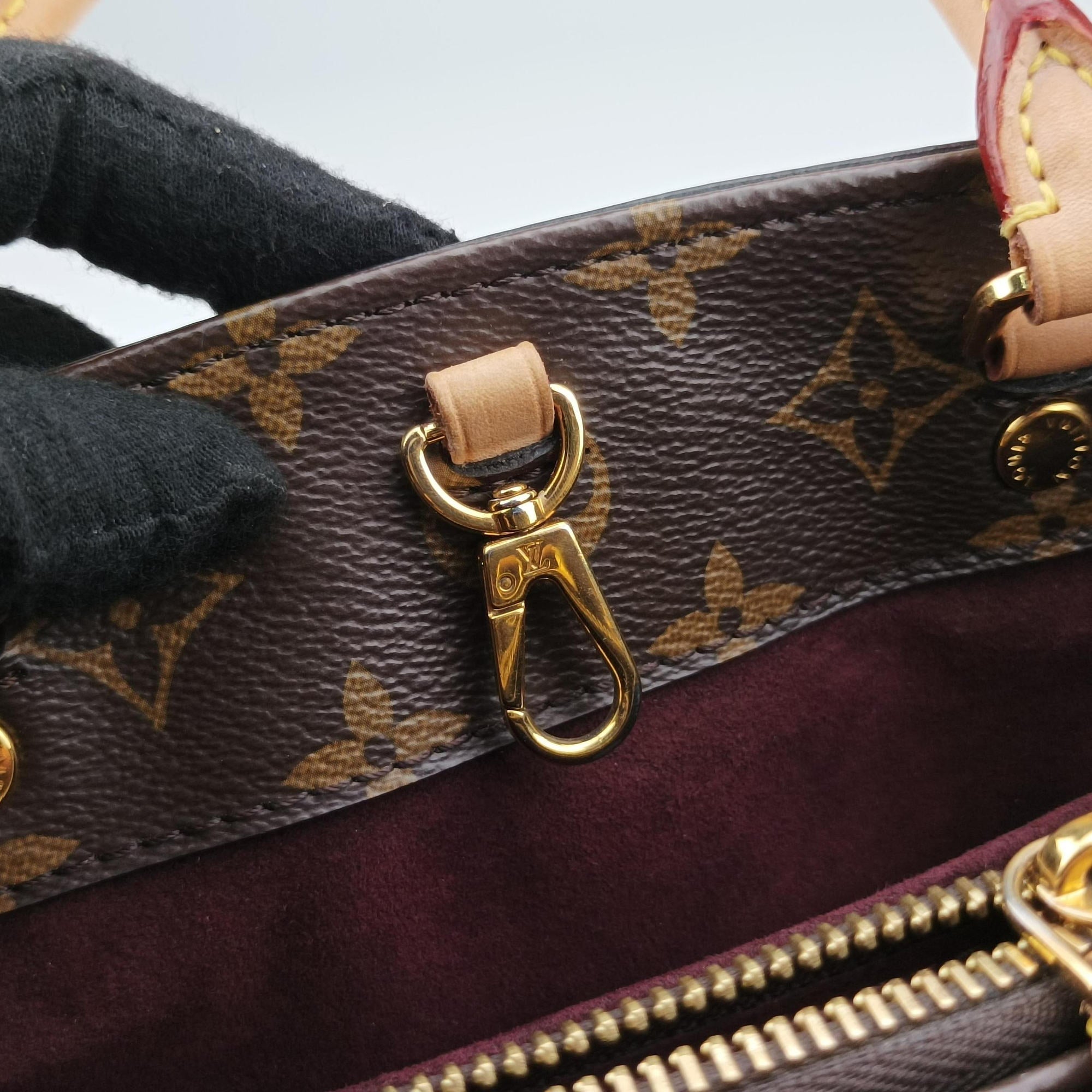 MONTAIGNE MM Brown Monogram Canvas M41056 IC ChipモンテーニュMM モノグラム/ブラウン モノグラムキャンバス M41056 ICチップ