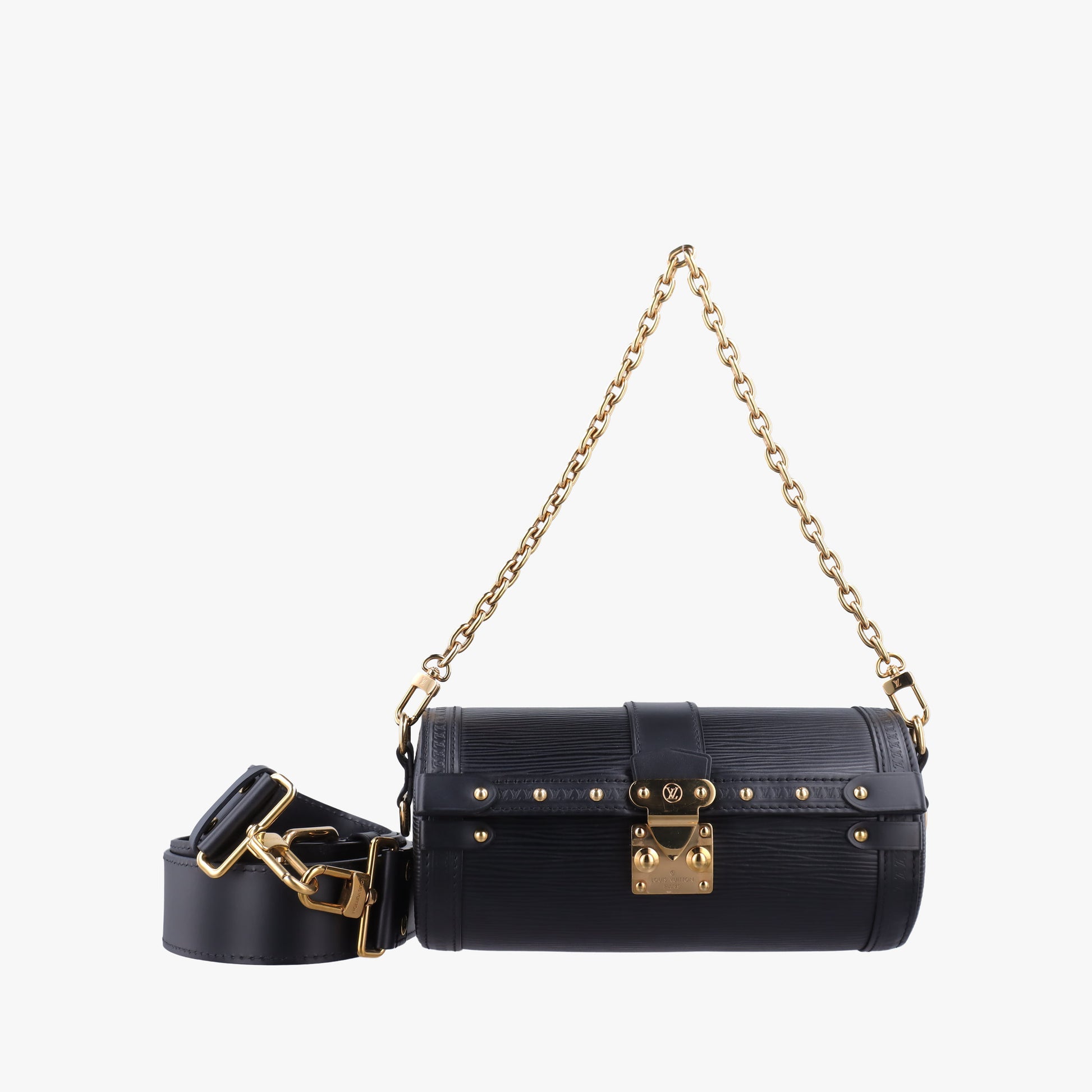 Papillon Trunk Noir Epi M58655 IC Chipパピヨン トランク ノワール エピ M58655 ICチップ