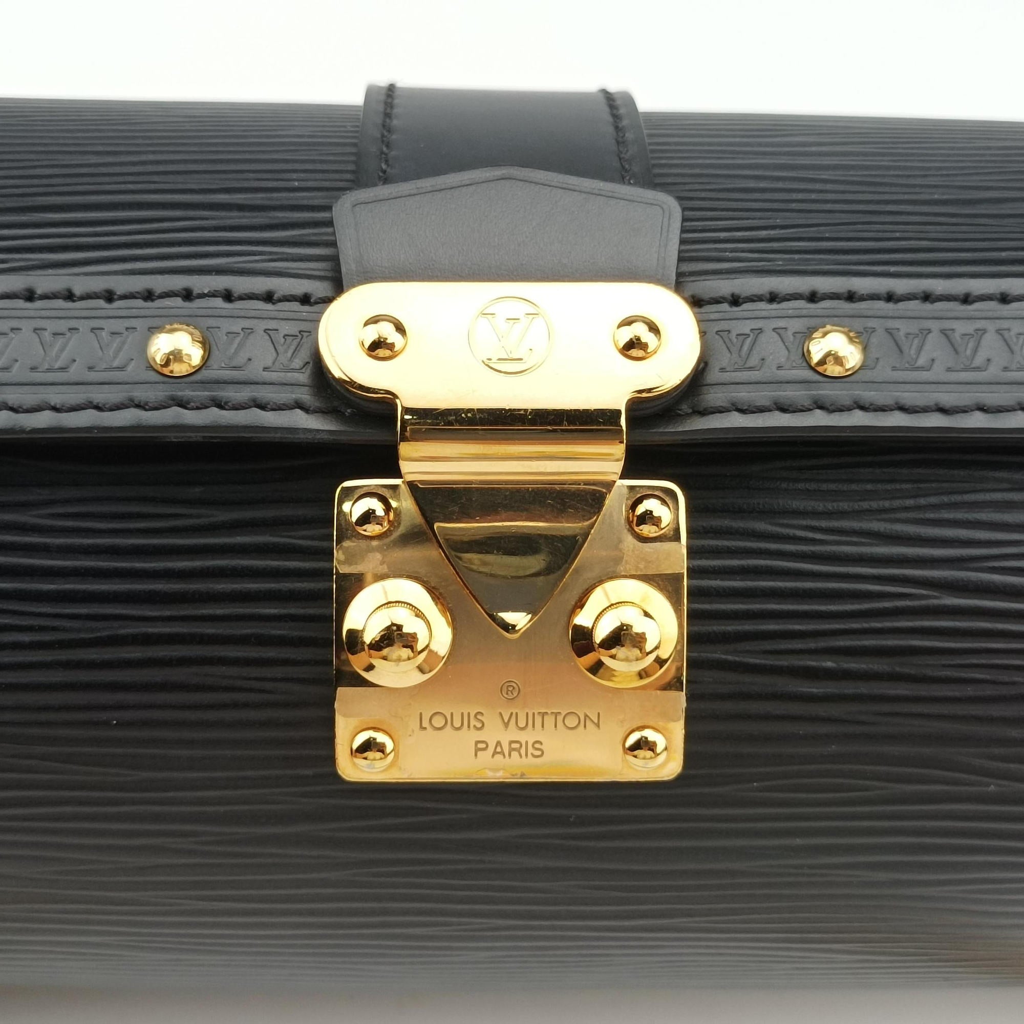 Papillon Trunk Noir Epi M58655 IC Chipパピヨン トランク ノワール エピ M58655 ICチップ