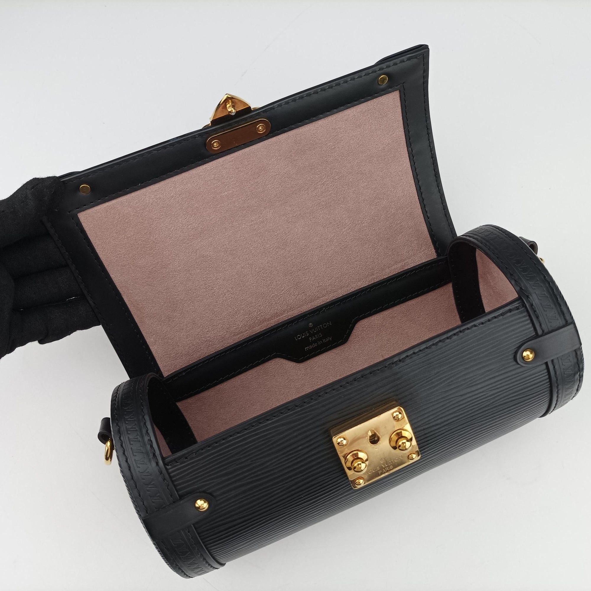 Papillon Trunk Noir Epi M58655 IC Chipパピヨン トランク ノワール エピ M58655 ICチップ