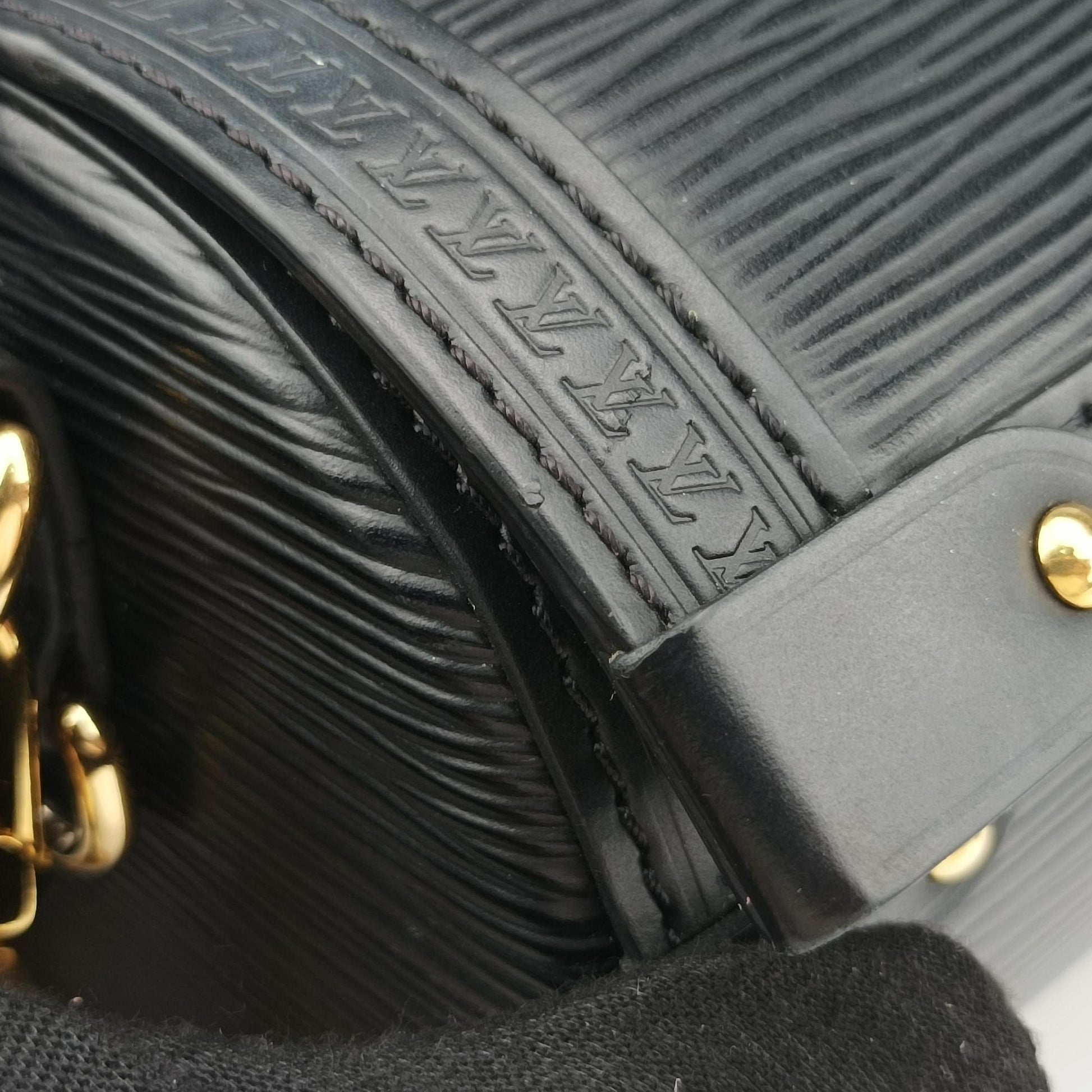 Papillon Trunk Noir Epi M58655 IC Chipパピヨン トランク ノワール エピ M58655 ICチップ