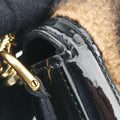 BAGUETTE Brown×Black fur×patent 8BS017 8BS017 A9Y2 199-10429バケット ブラウン×ブラック ファー×パテント 8BS017 8BS017 A9Y2 199-10429