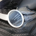Triangle White Fur×SAFFIANO Leather 1NR015 62トライアングル ホワイト ファー×サフィアーノレザー 1NR015 62