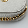 Triangle White Fur×SAFFIANO Leather 1NR015 62トライアングル ホワイト ファー×サフィアーノレザー 1NR015 62