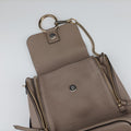FAYE mini Grey Suede × leather 04175765-5フェイ ミニ グレー スエード×レザー 04175765-5
