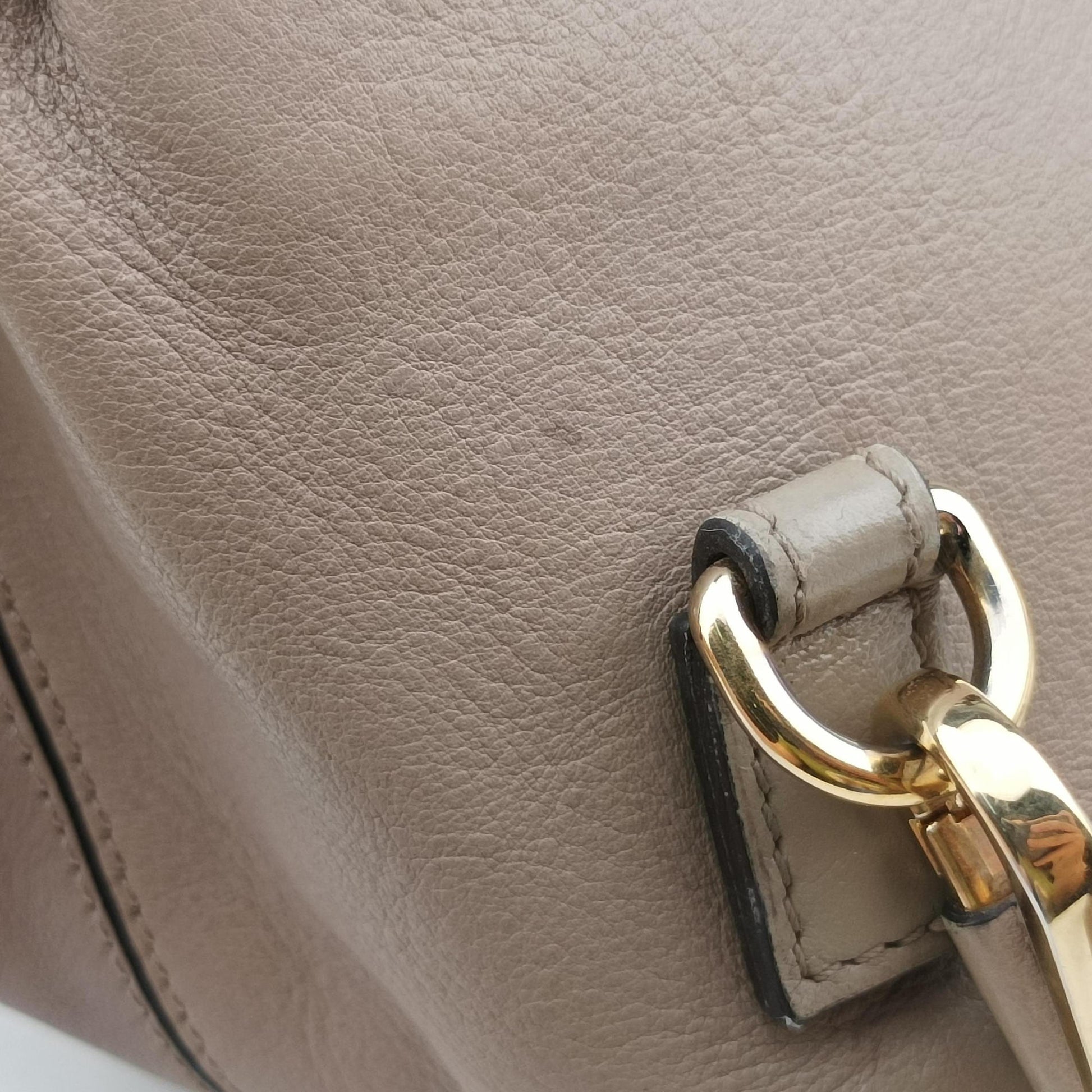FAYE mini Grey Suede × leather 04175765-5フェイ ミニ グレー スエード×レザー 04175765-5