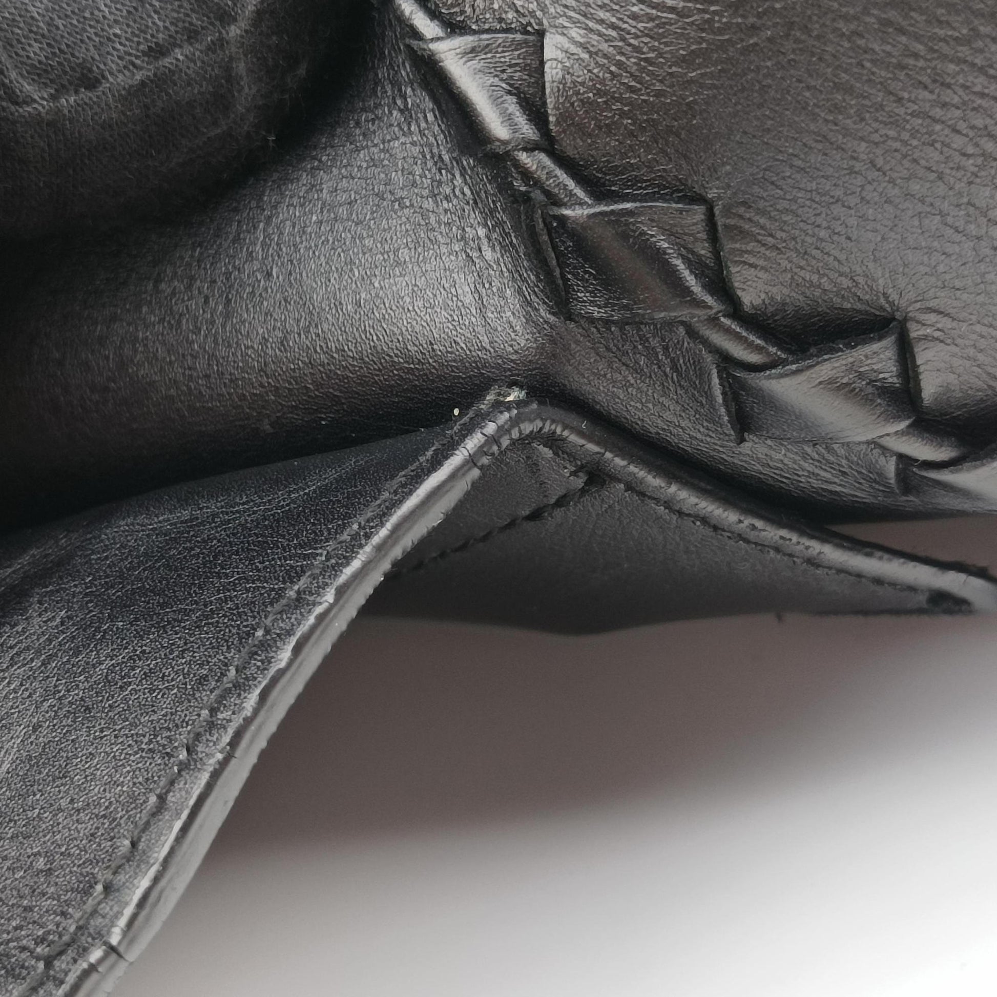 Intrecciato Black lambskin 221065 V4651 1000 EPEV 2010 6621 Aイントレチャート ブラック ラムスキン 221065 V4651 1000 EPEV 2010 6621 A