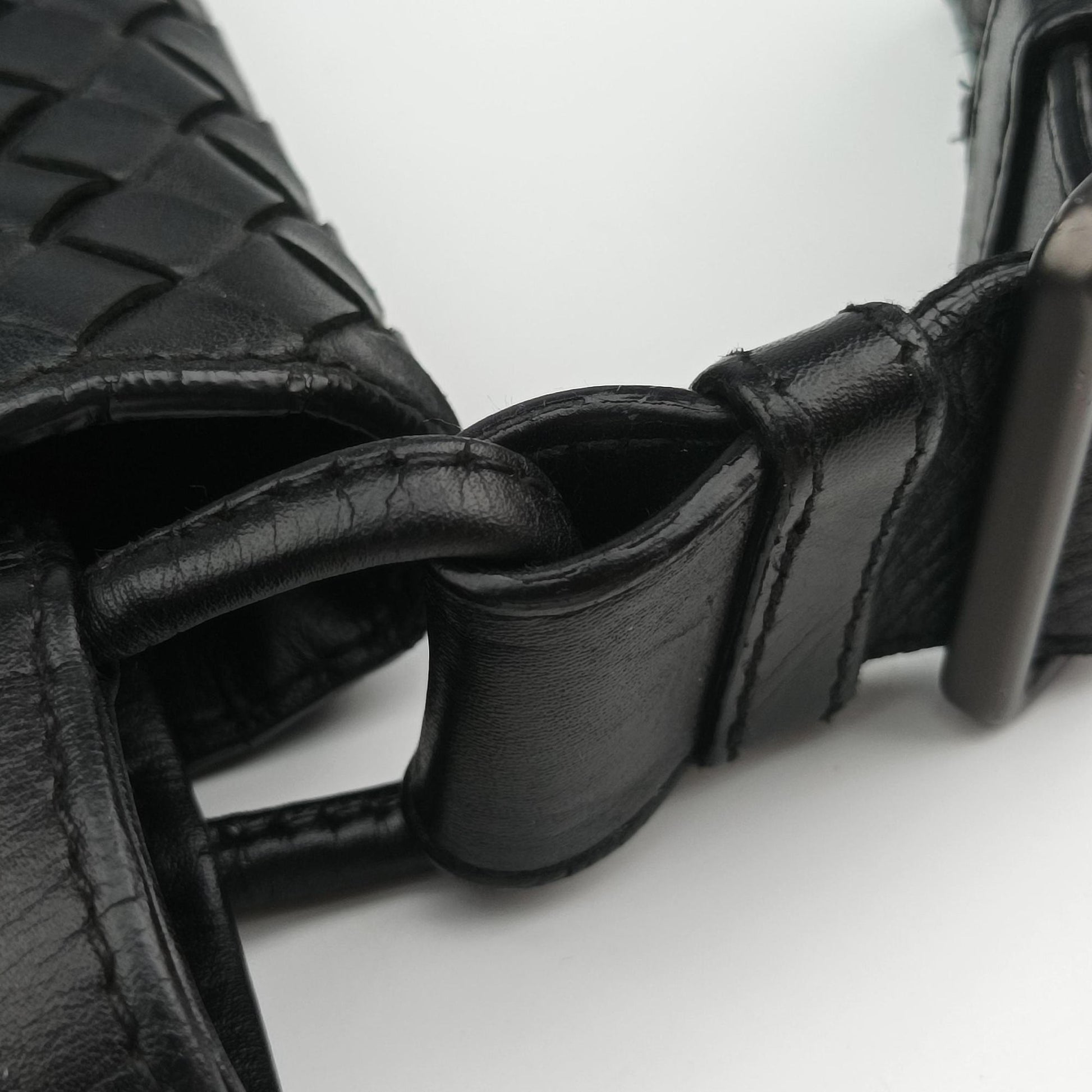 Intrecciato Black lambskin 221065 V4651 1000 EPEV 2010 6621 Aイントレチャート ブラック ラムスキン 221065 V4651 1000 EPEV 2010 6621 A