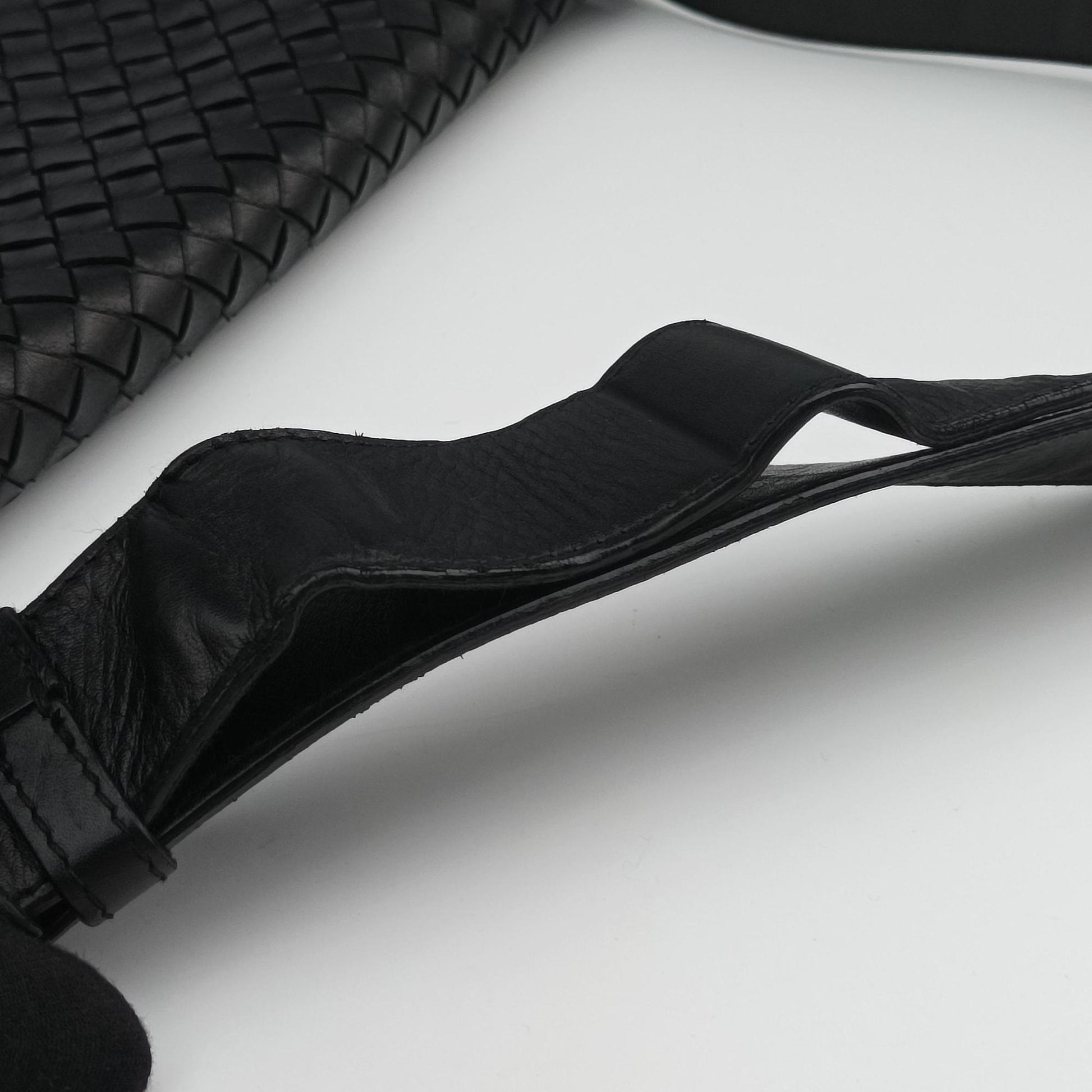 Intrecciato Black lambskin 221065 V4651 1000 EPEV 2010 6621 Aイントレチャート ブラック ラムスキン 221065 V4651 1000 EPEV 2010 6621 A