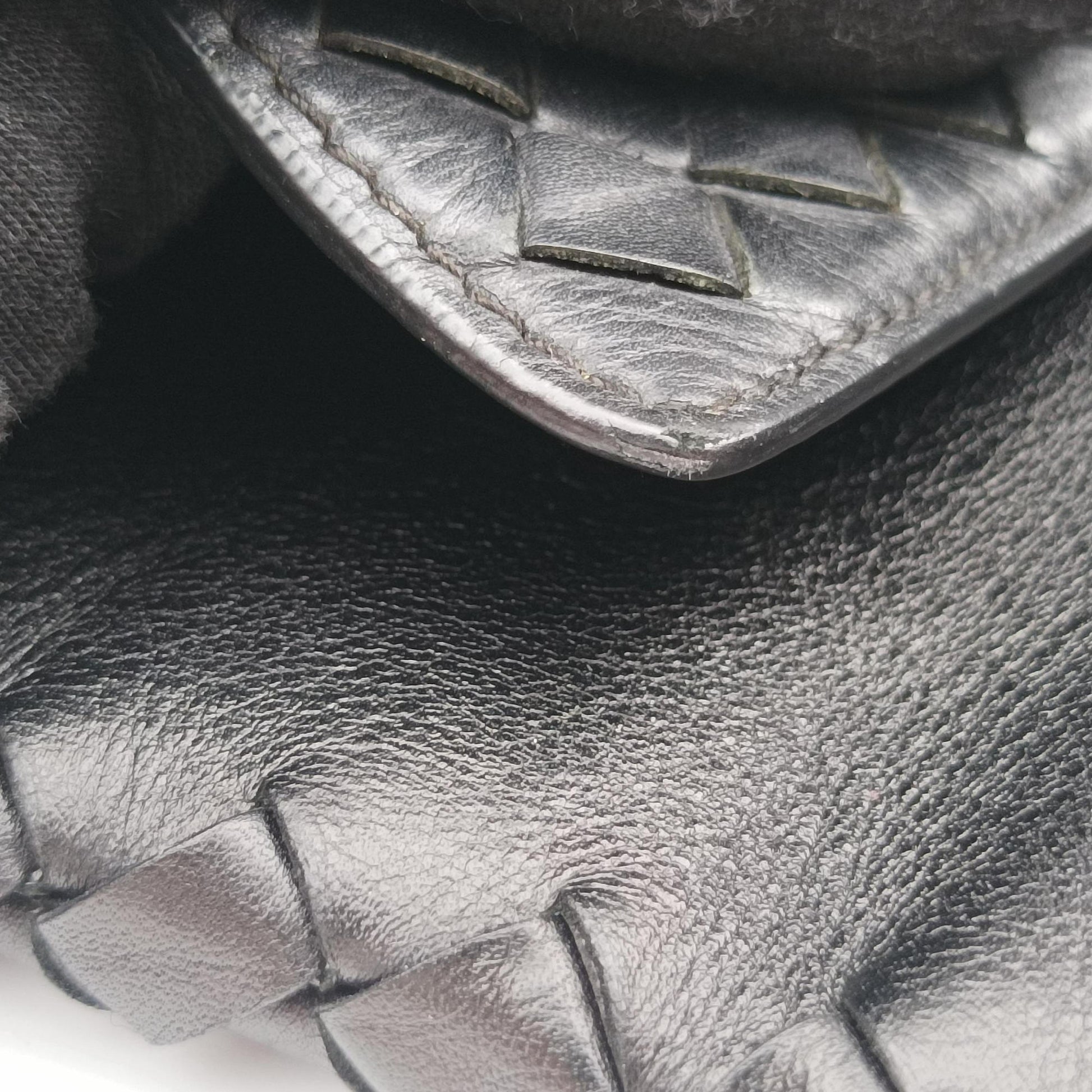 Intrecciato Black lambskin 221065 V4651 1000 EPEV 2010 6621 Aイントレチャート ブラック ラムスキン 221065 V4651 1000 EPEV 2010 6621 A