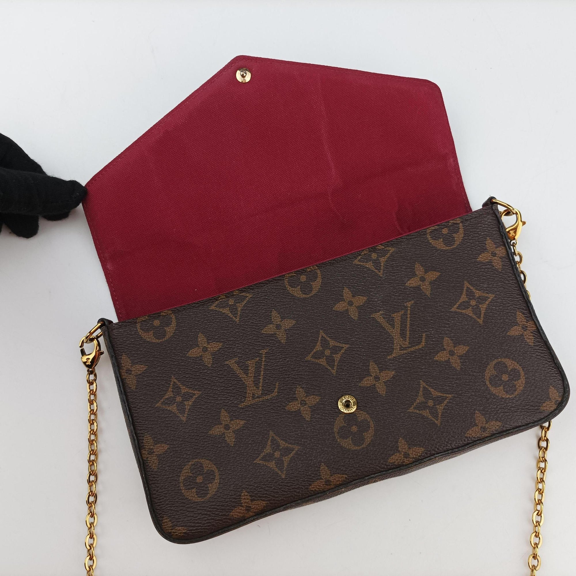 Pochette Felicie Brown Monogram Canvas M61276 CA4106ポシェット フェリシー モノグラム/ブラウン モノグラムキャンバス M61276 CA4106