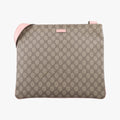 GG Plus GG Supreme Brown×Pink PVC coated canvas 201446 I3730320GGプラス GG スプリーム ブラウン×ピンク PVCコーティングキャンバス 201446 I3730320
