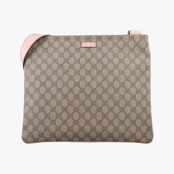 GG Plus GG Supreme Brown×Pink PVC coated canvas 201446 I3730320GGプラス GG スプリーム ブラウン×ピンク PVCコーティングキャンバス 201446 I3730320