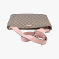 GG Plus GG Supreme Brown×Pink PVC coated canvas 201446 I3730320GGプラス GG スプリーム ブラウン×ピンク PVCコーティングキャンバス 201446 I3730320