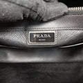 Triangle Logo Plate Black Saffiano Leather 31/X 173三角 ロゴ プレート ブラック サフィアーノレザー 31/X 173
