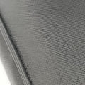 Triangle Logo Plate Black Saffiano Leather 31/X 173三角 ロゴ プレート ブラック サフィアーノレザー 31/X 173