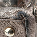 Metallic Hobo Gold Patent×Leather メタリック ホーボー ゴールド パテントxレザー 