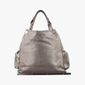 Metallic Hobo Gold Patent×Leather メタリック ホーボー ゴールド パテントxレザー 