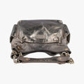 Metallic Hobo Gold Patent×Leather メタリック ホーボー ゴールド パテントxレザー 