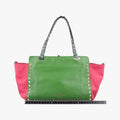 Rockstud Red×Green×Pink Leather Lot number unknownロックスタッズ レッド×グリーン×ピンク レザー 製番不明