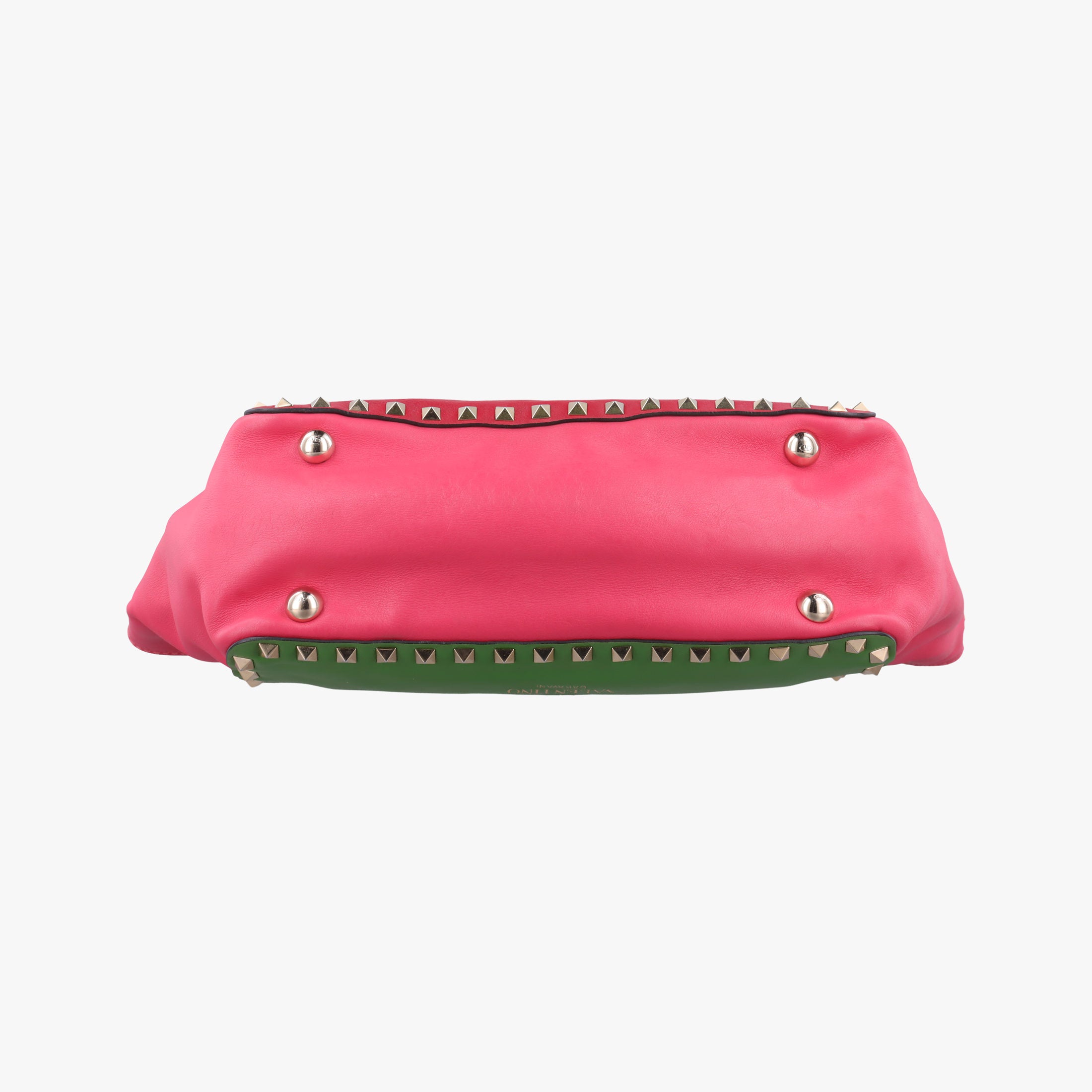 Rockstud Red×Green×Pink Leather Lot number unknownロックスタッズ レッド×グリーン×ピンク レザー 製番不明
