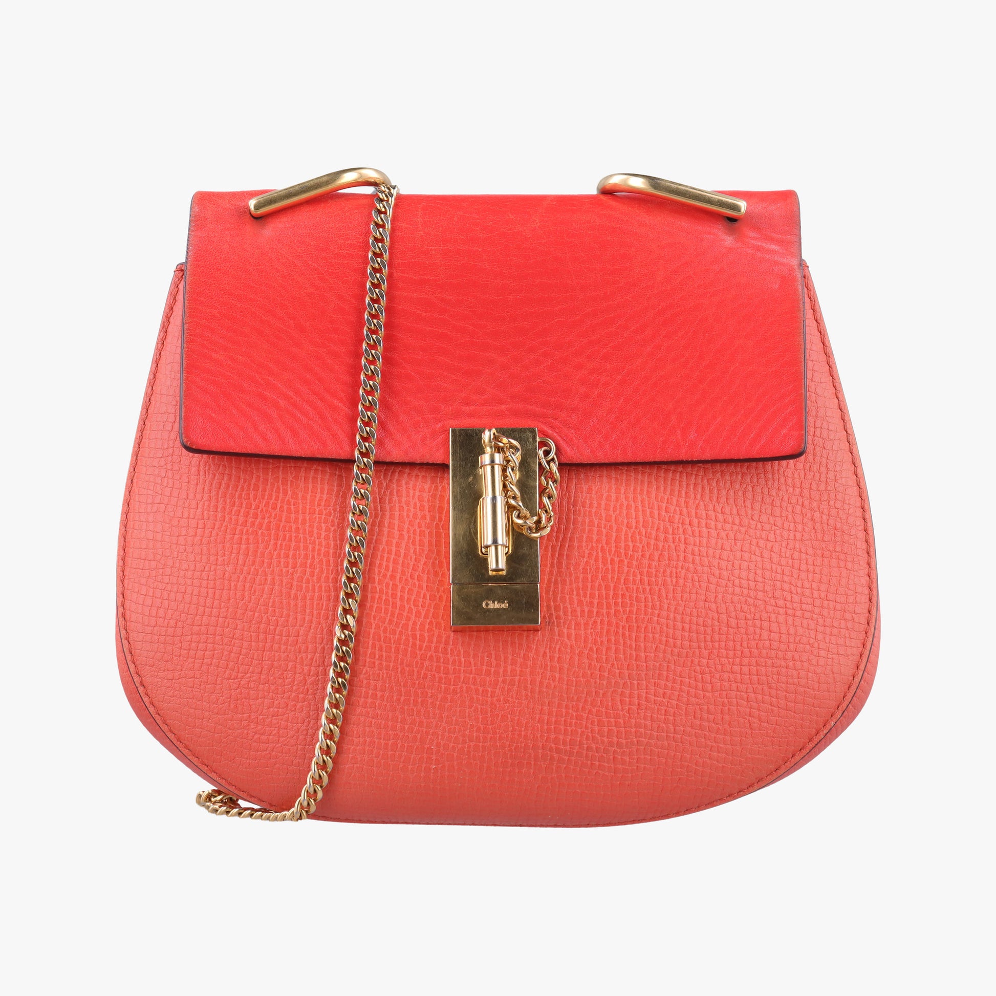 DREW Red×orange Leather 01 16 70 65 6ドリュー レッド×オレンジ レザー 01 16 70 65 6