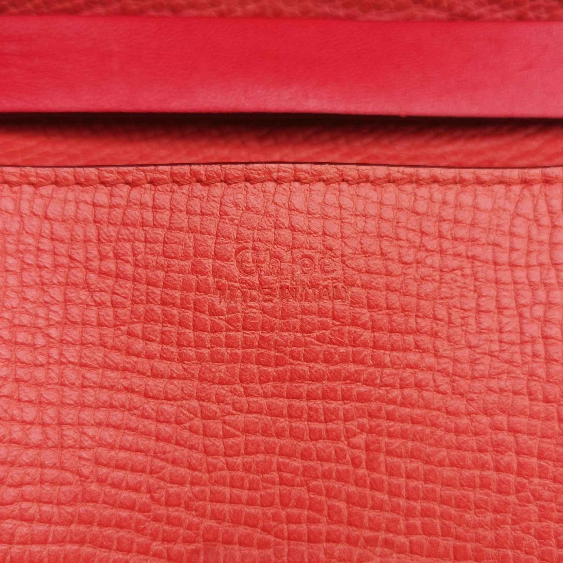 DREW Red×orange Leather 01 16 70 65 6ドリュー レッド×オレンジ レザー 01 16 70 65 6