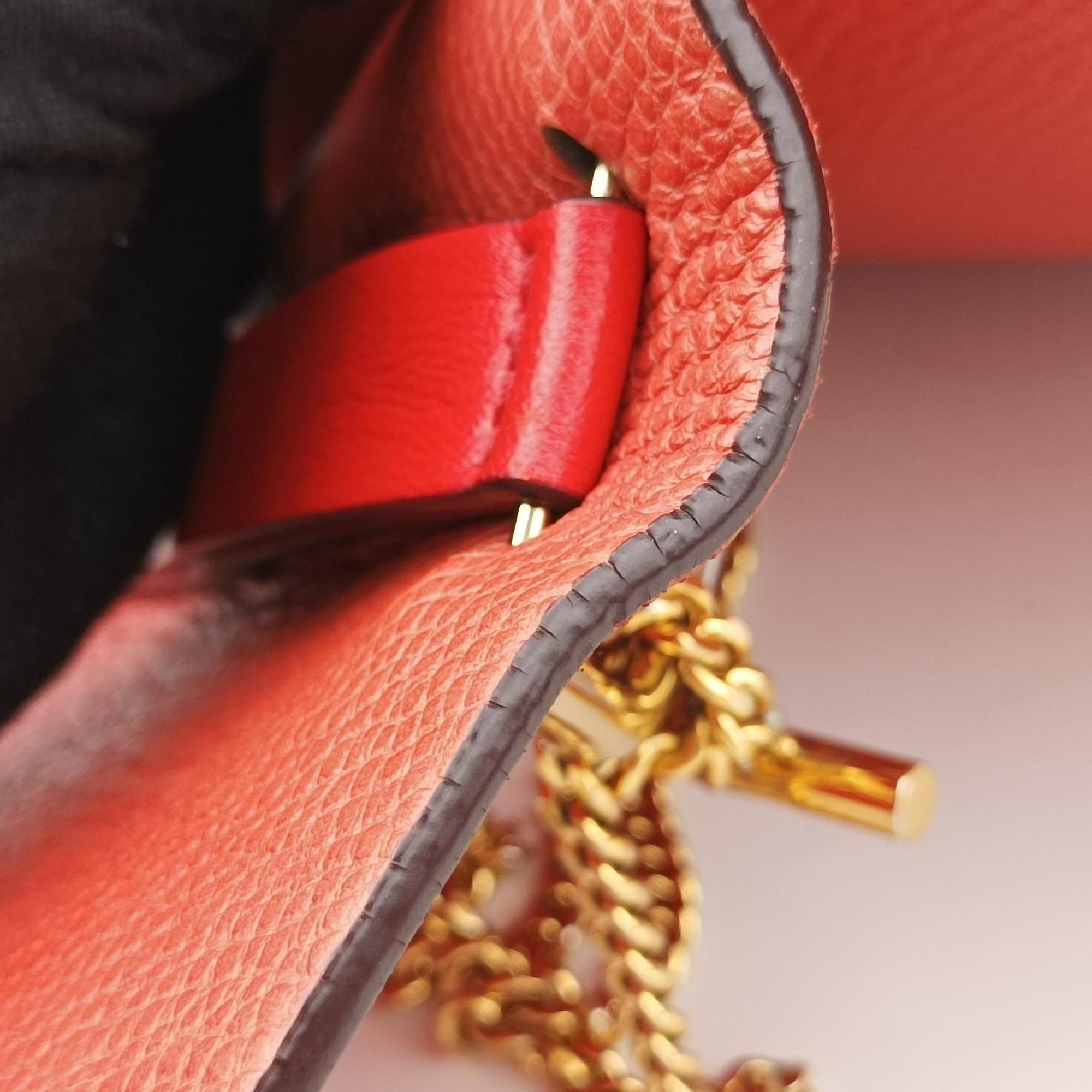DREW Red×orange Leather 01 16 70 65 6ドリュー レッド×オレンジ レザー 01 16 70 65 6