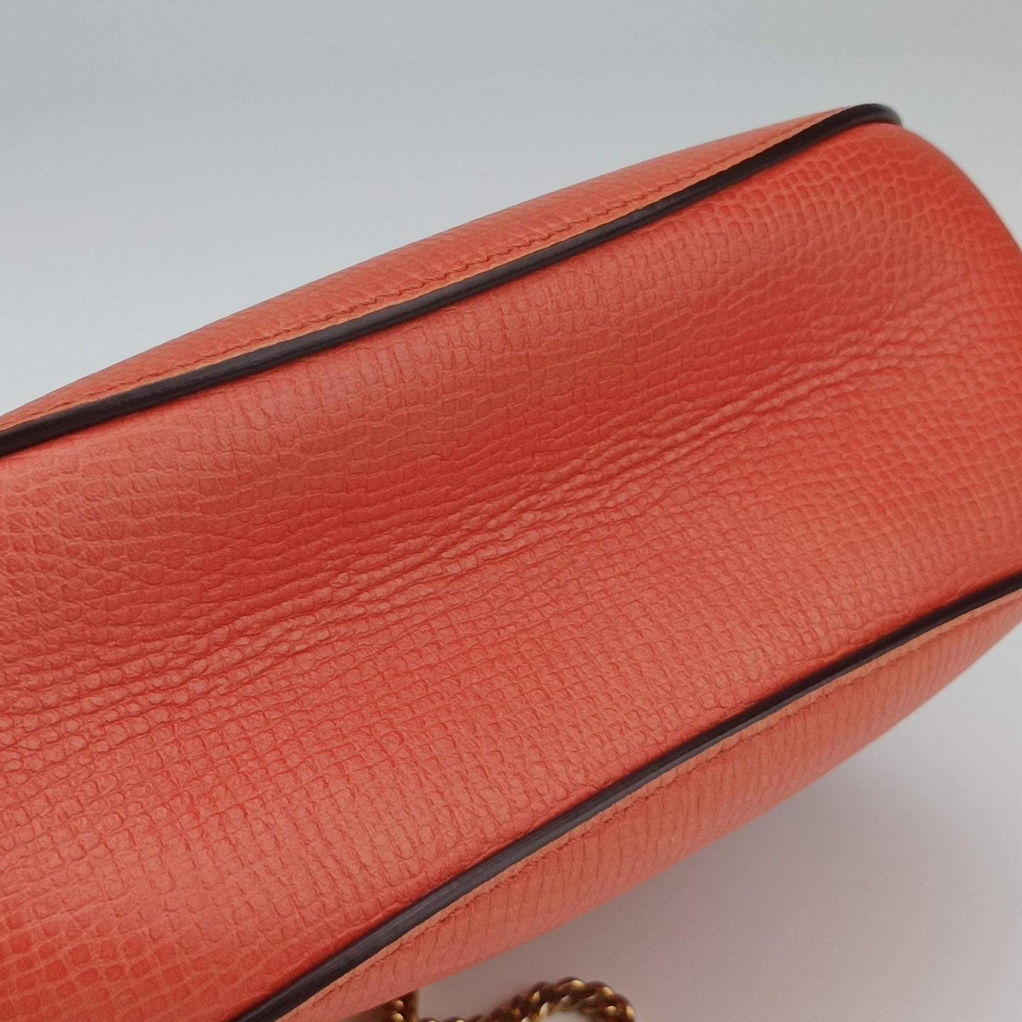 DREW Red×orange Leather 01 16 70 65 6ドリュー レッド×オレンジ レザー 01 16 70 65 6