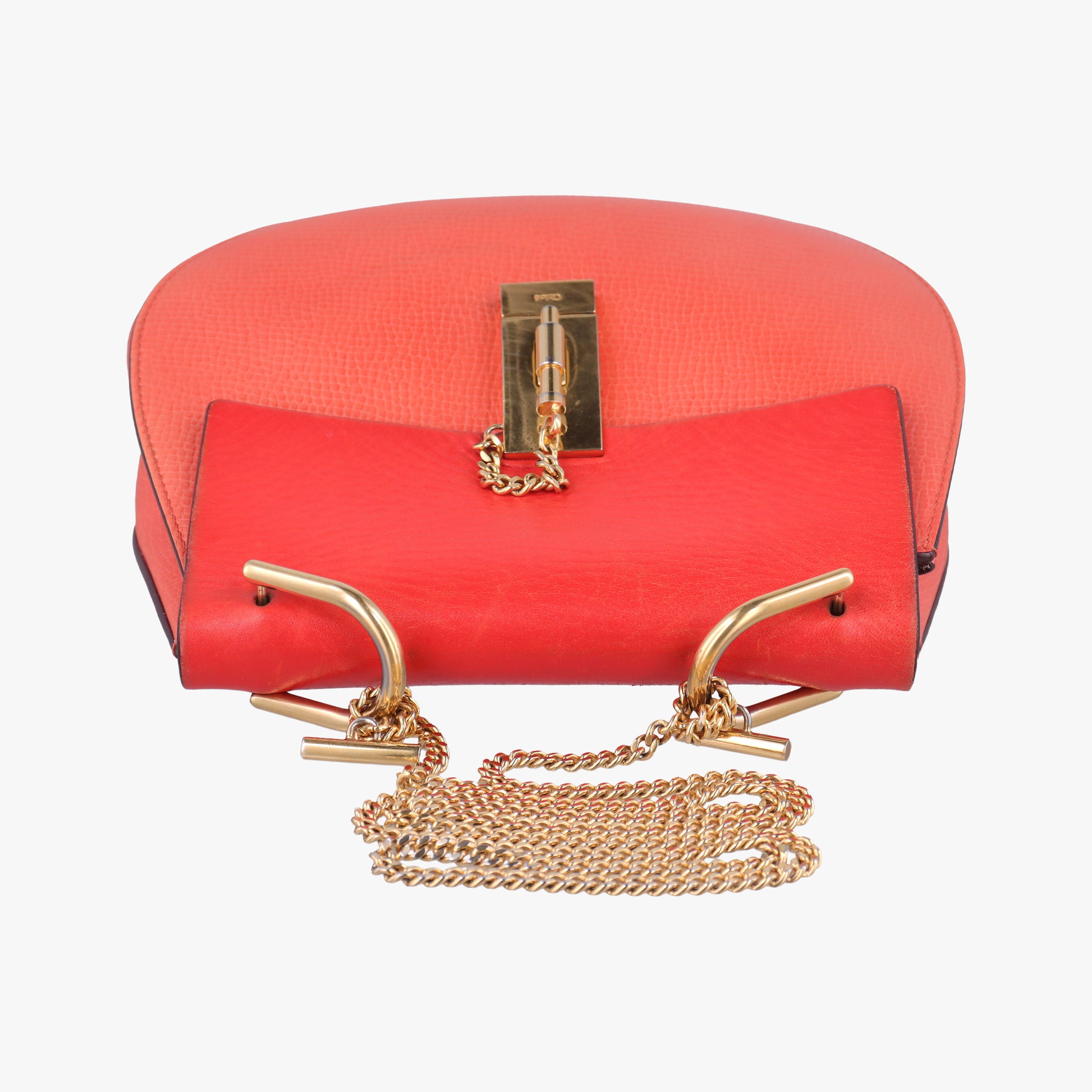 DREW Red×orange Leather 01 16 70 65 6ドリュー レッド×オレンジ レザー 01 16 70 65 6