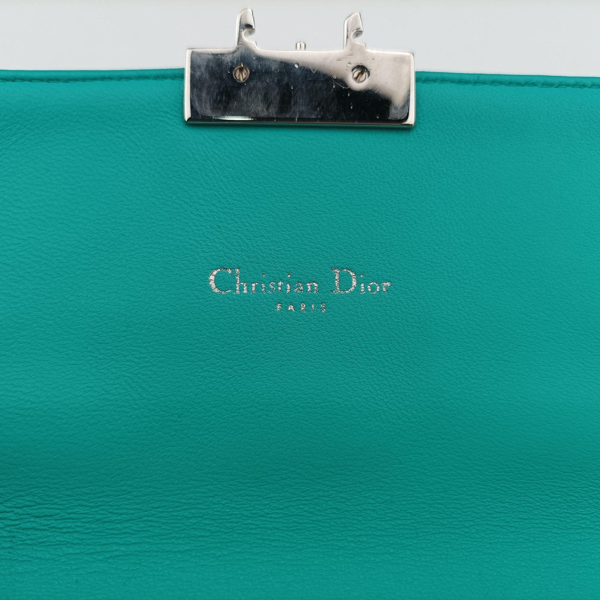 Miss Dior Canage New Lock Blue lambskin 12-MA-0114ミスディオール カナージュ ニューロック ブルー ラムスキン 12-MA-0114