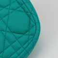Miss Dior Canage New Lock Blue lambskin 12-MA-0114ミスディオール カナージュ ニューロック ブルー ラムスキン 12-MA-0114