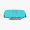Miss Dior Canage New Lock Blue lambskin 12-MA-0114ミスディオール カナージュ ニューロック ブルー ラムスキン 12-MA-0114