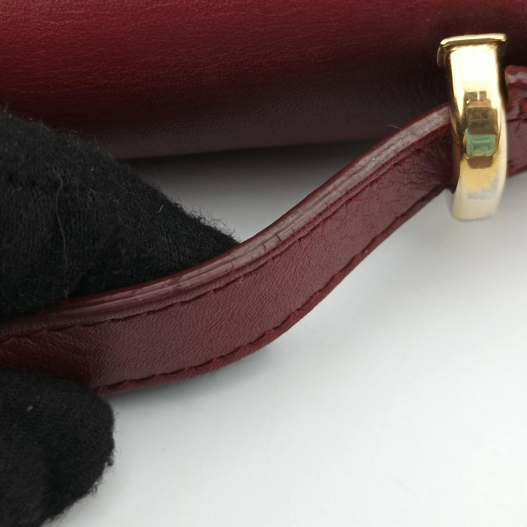 Gancino Burgundy Leather FZ-21 E 099ガンチーノ ワインレッド レザー FZ-21 E 099
