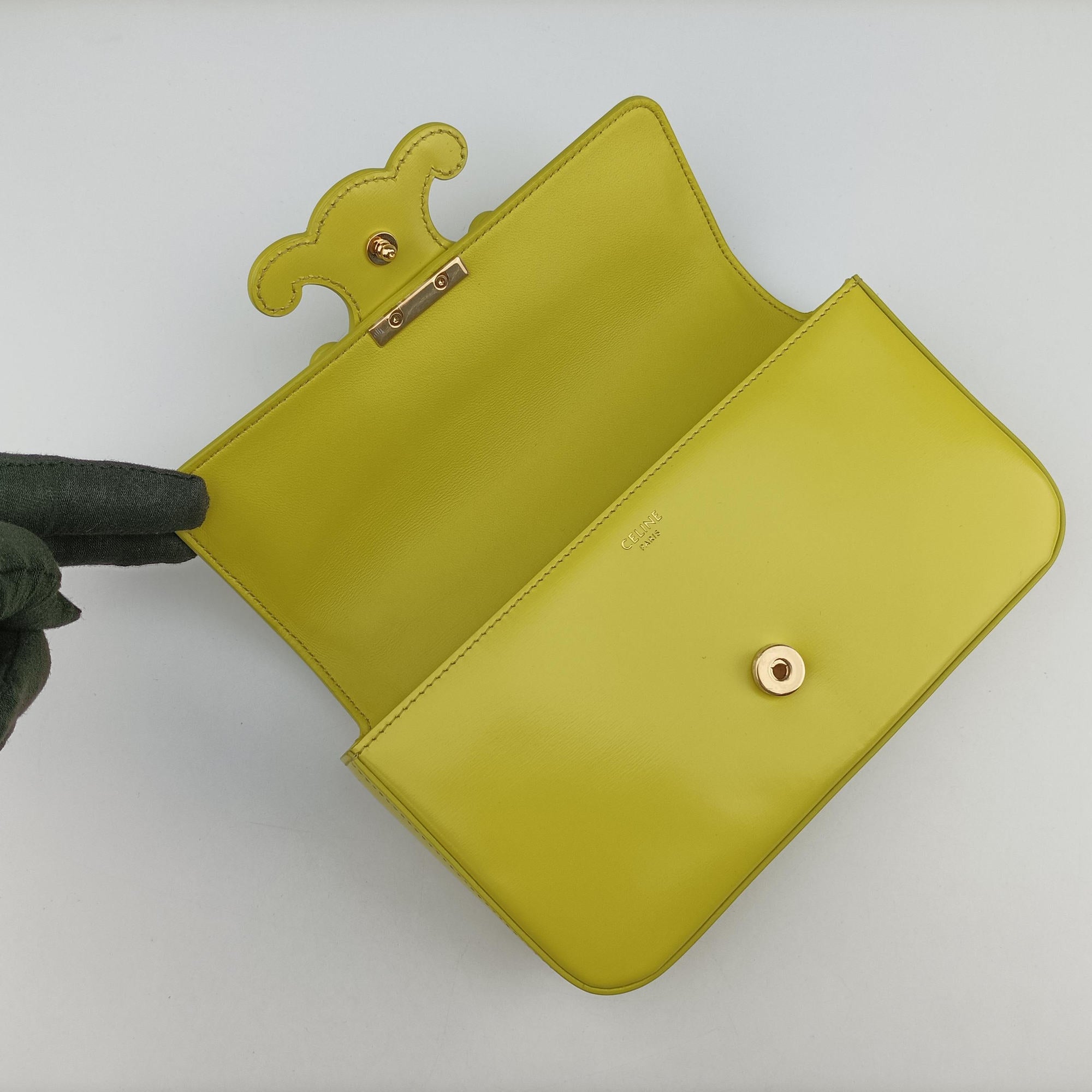Triomphe Chain Yellow Leather U-LM-0252トリオンフチェーン イエロー レザー U-LM-0252