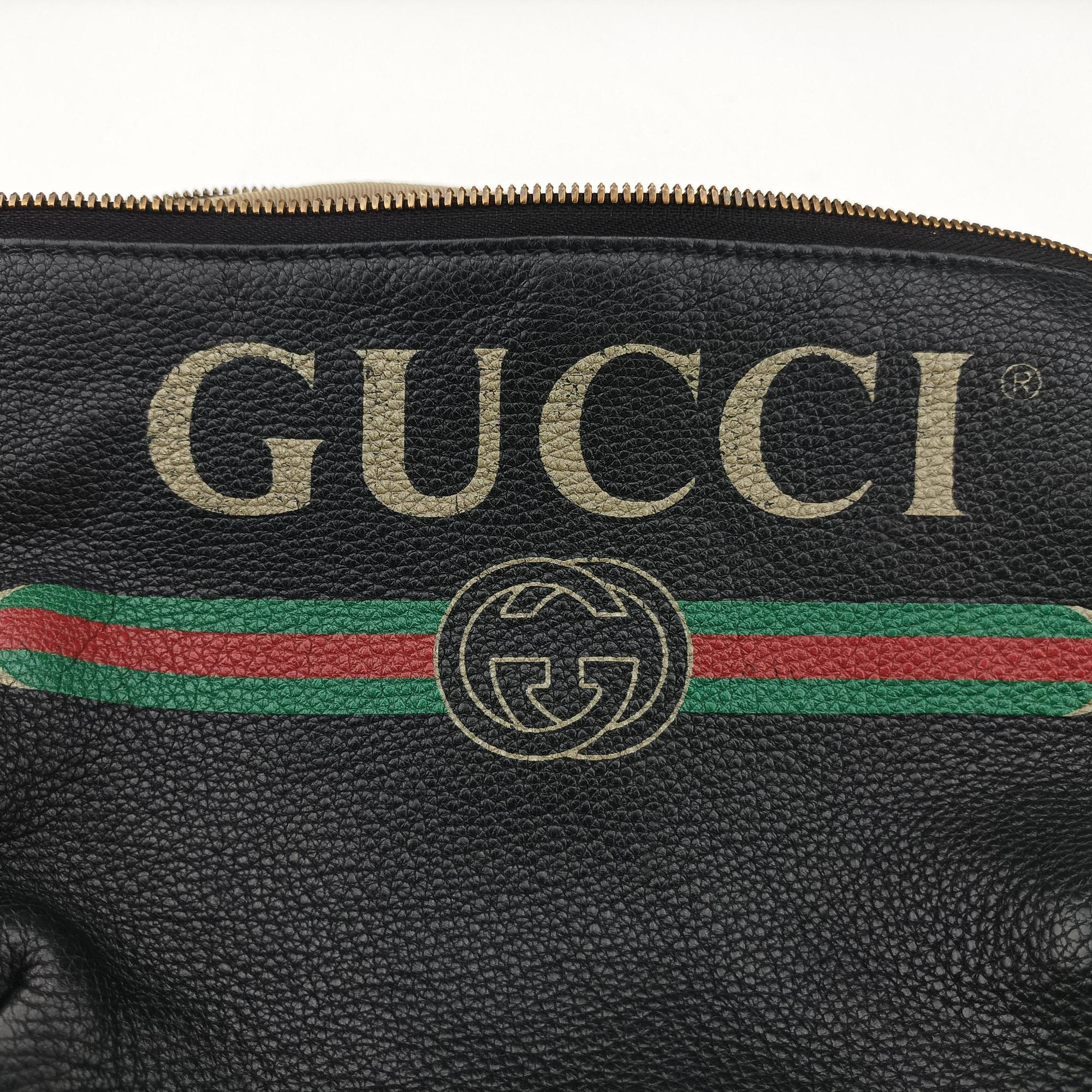 Print Black Leather 530412 D025598413グッチプリント ブラック レザー 530412 D025598413