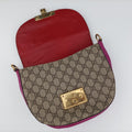 Padlock Guccissima Beige×Red×Multicolour PVC coated canvas×Leather 453189 Lot number unknownグッチッシマ パドロック ベージュ×レッド×マルチカラー PVCコーティングキャンバス×レザー 453189 製番不明