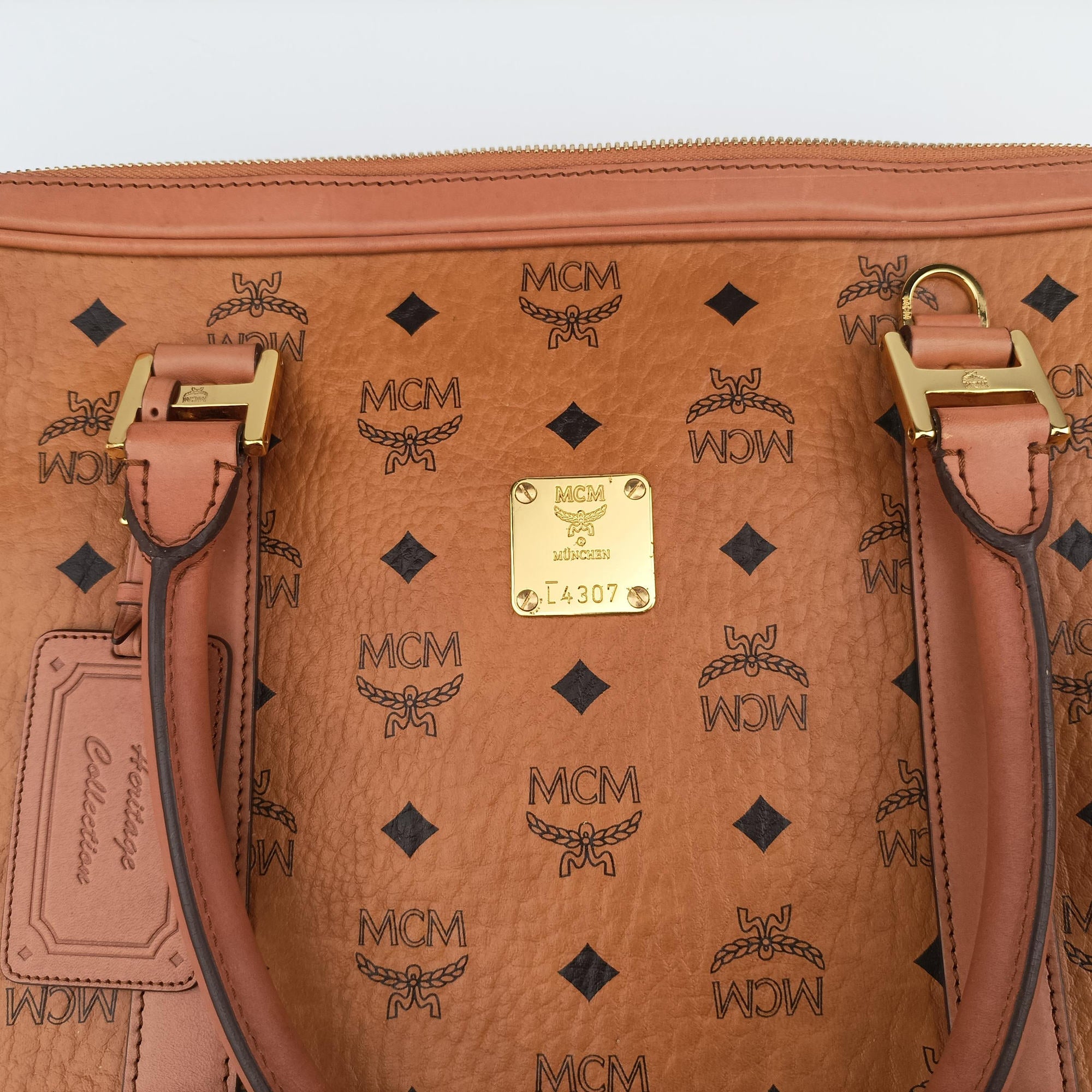 Logogram business Brown Leather 081507ロゴグラム ビジネス ブラウン レザー 081507